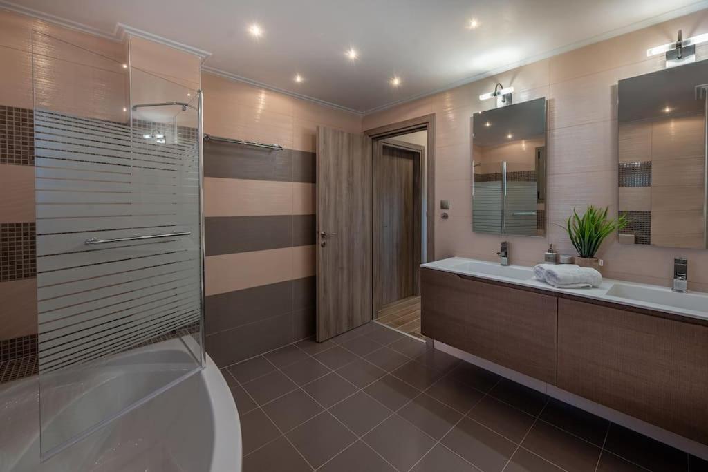 "Aeolos" Luxury Villa Preveza Exterior foto