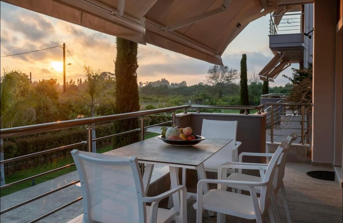 "Aeolos" Luxury Villa Preveza Exterior foto